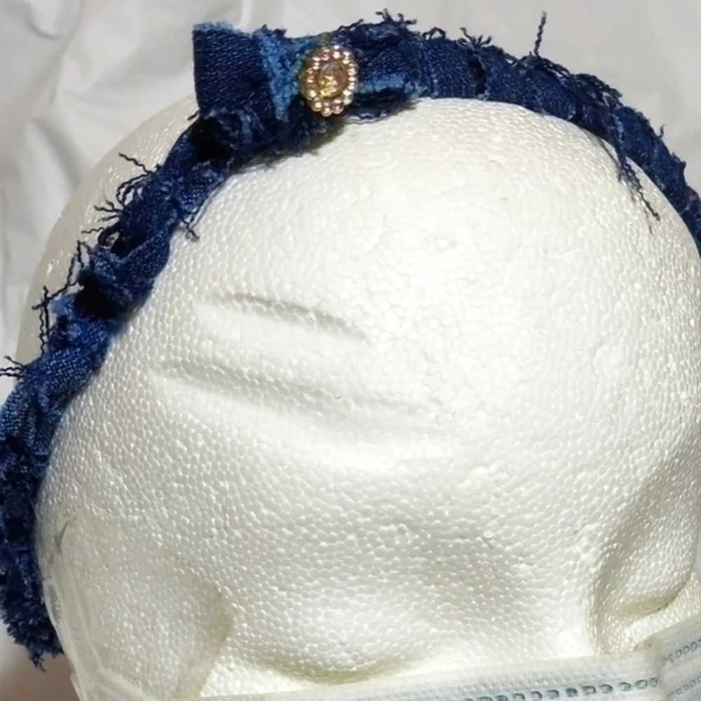 Tasty Raw Edge Denim HEADBANZ 